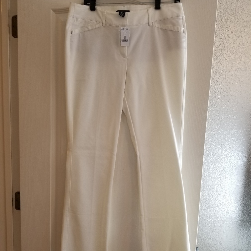 NWT WHBM Perfect Form Boot Cut Pants